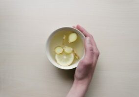 lemon and ginger drink